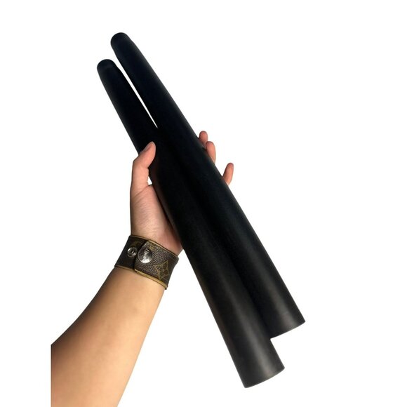 17" Vacuum Extension Wands | Set of 2 Black Replacement Attachment Tubes - Picture 4 of 5
